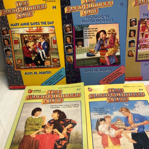 Vintage lot of 7 The Babysitters Club Books 1980/90’s Scholastic - Picture 5 of 15